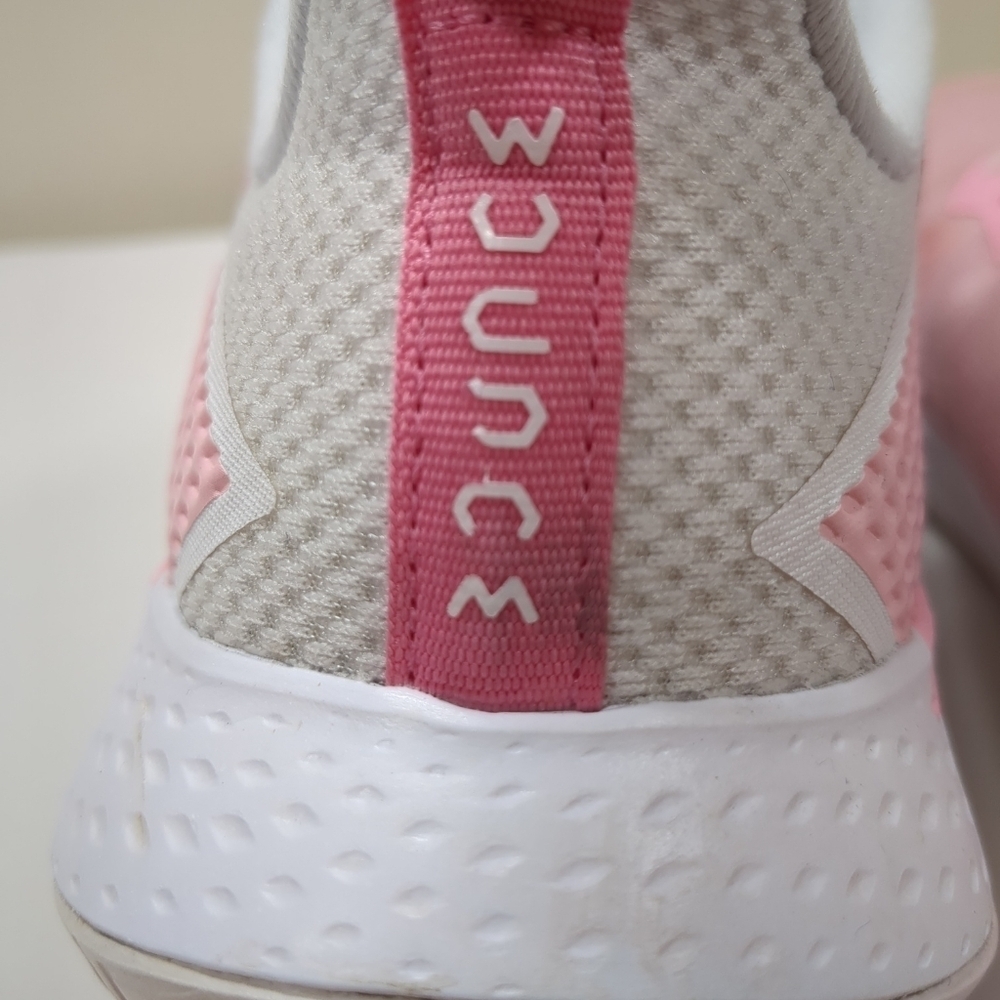 Adidas women's defiant speed, pink/ white shoes, size 10 - Picture 5 of 12